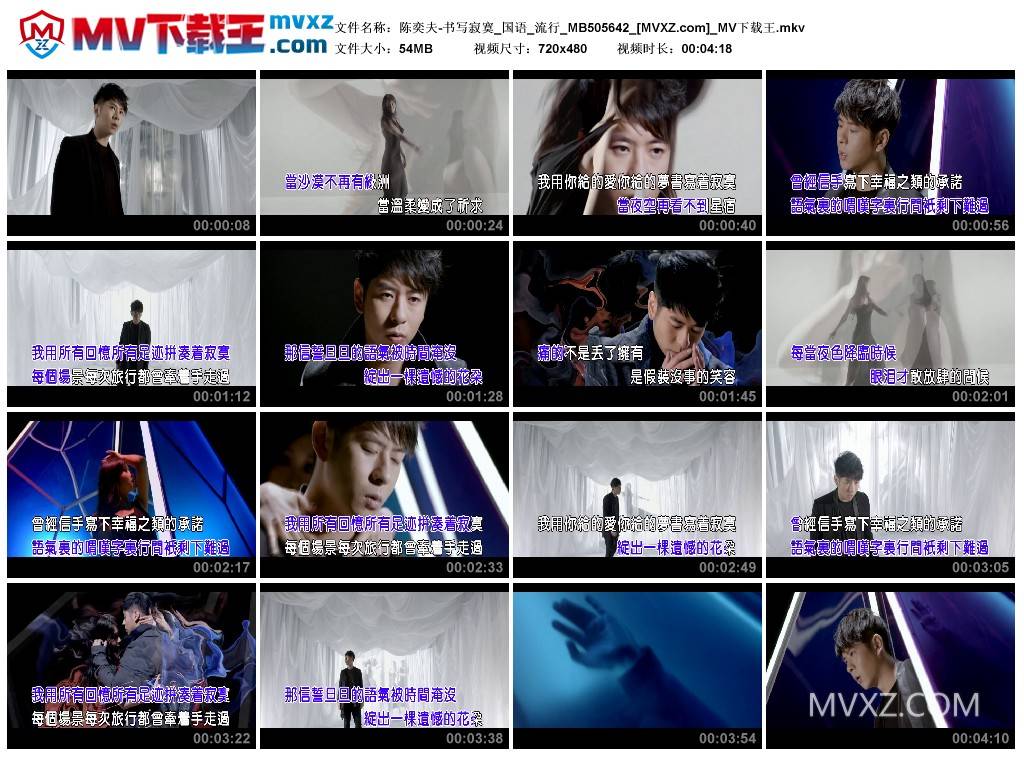 陈奕夫-书写寂寞_国语_流行_MB505642